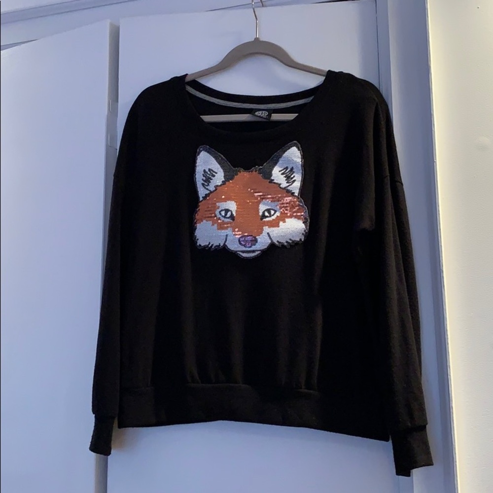 Bodeau sequin sweater L